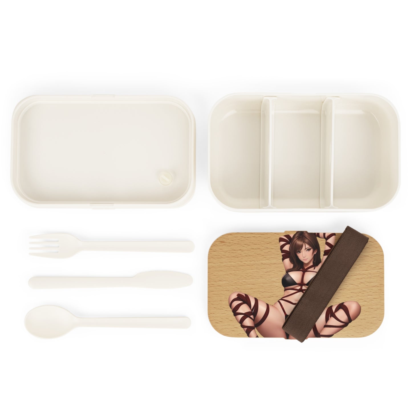 Bento Lunch Box - Roped Up Brunette