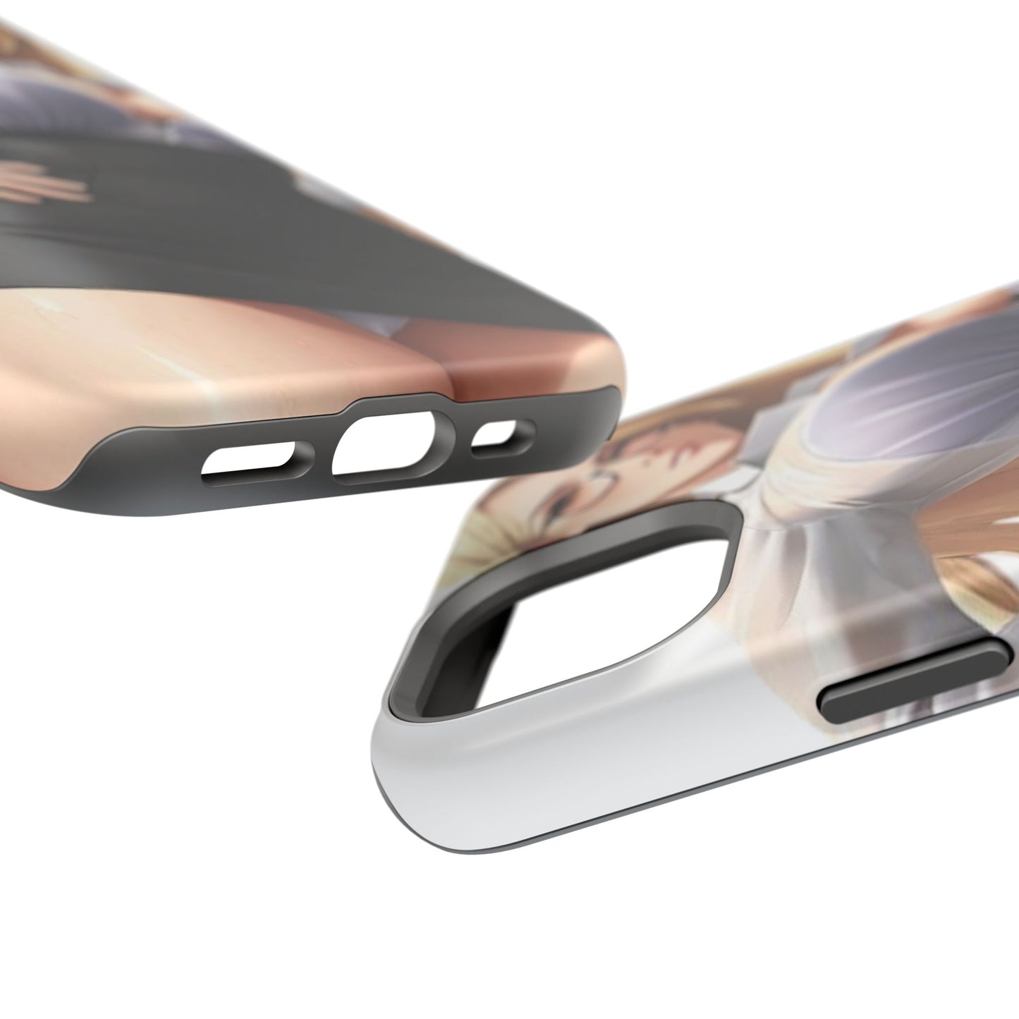 Impact-Resistant Phone Cases - Classy Blonde In Glasses