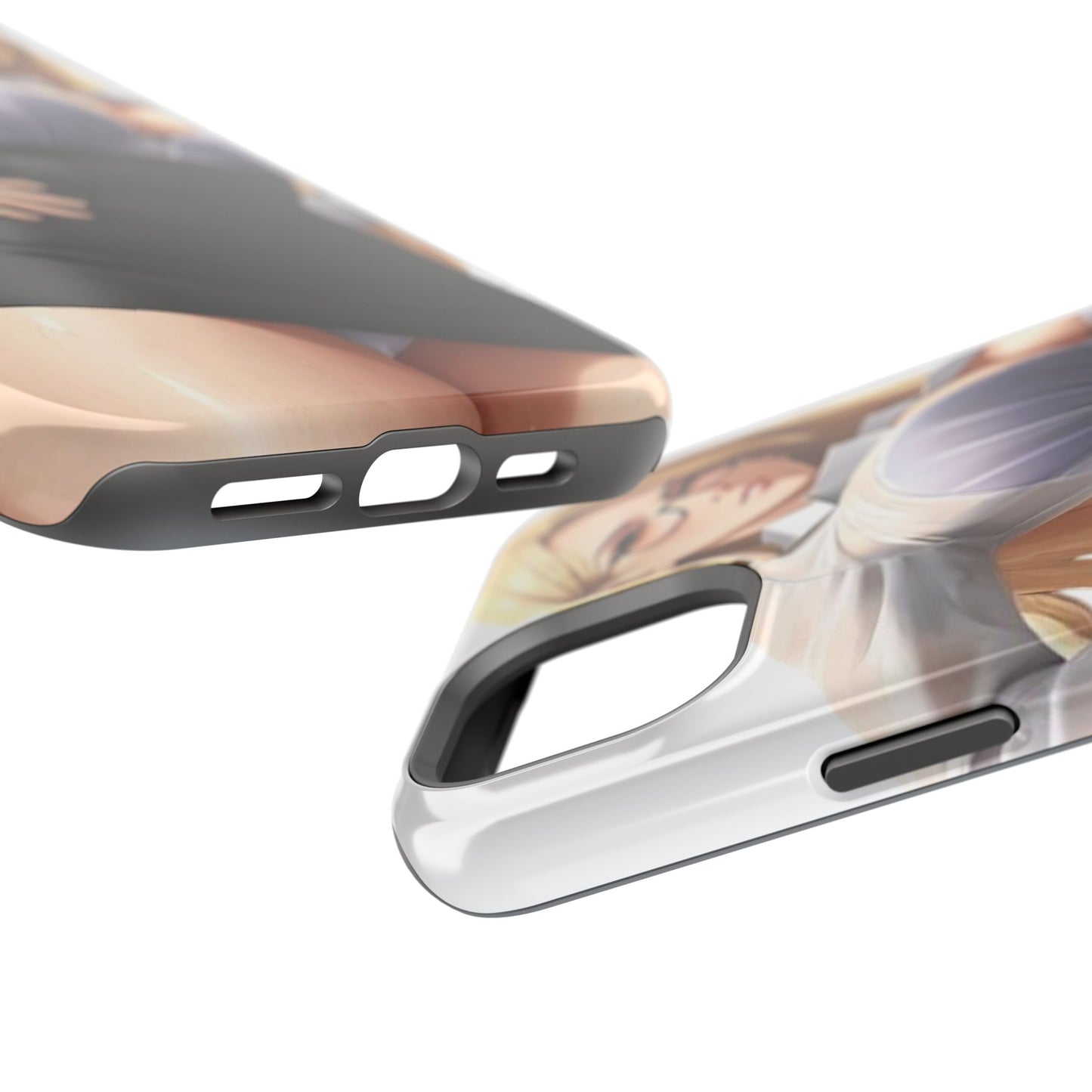 Impact-Resistant Phone Cases - Classy Blonde In Glasses