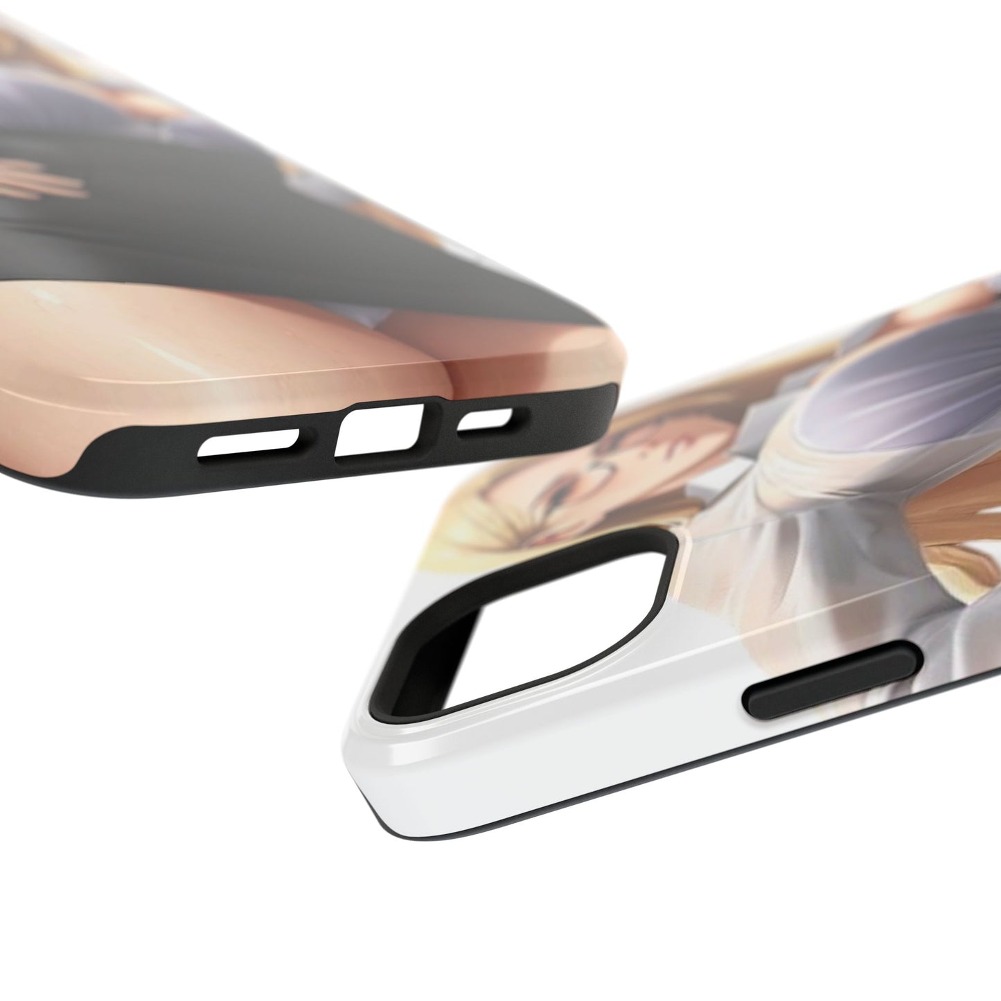 Impact-Resistant Phone Cases - Classy Blonde In Glasses