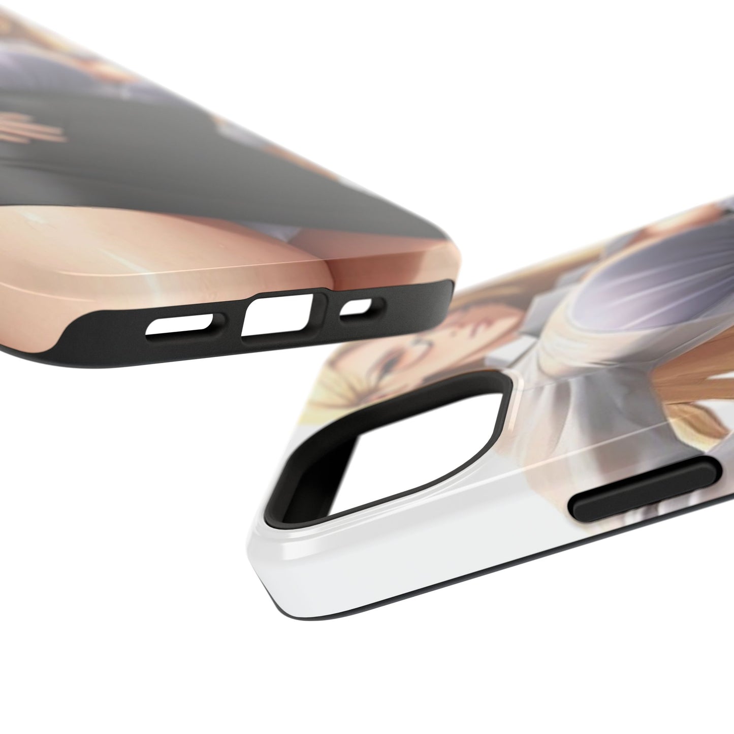 Impact-Resistant Phone Cases - Classy Blonde In Glasses