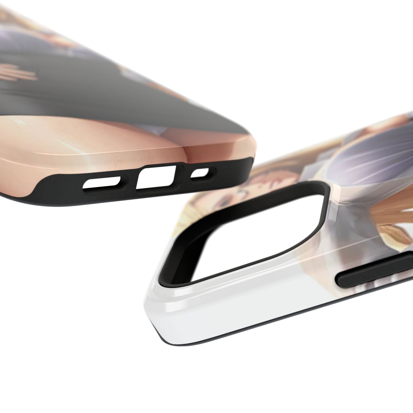 Impact-Resistant Phone Cases - Classy Blonde In Glasses