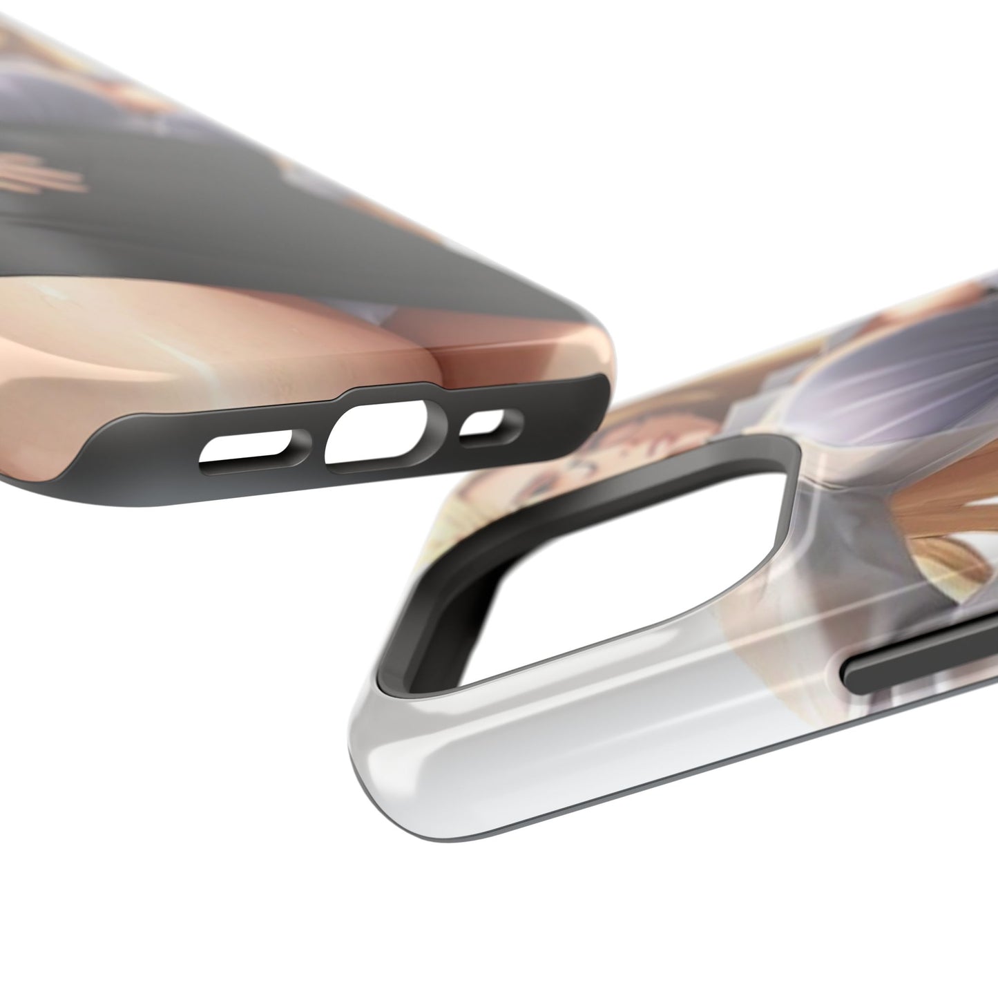 Impact-Resistant Phone Cases - Classy Blonde In Glasses