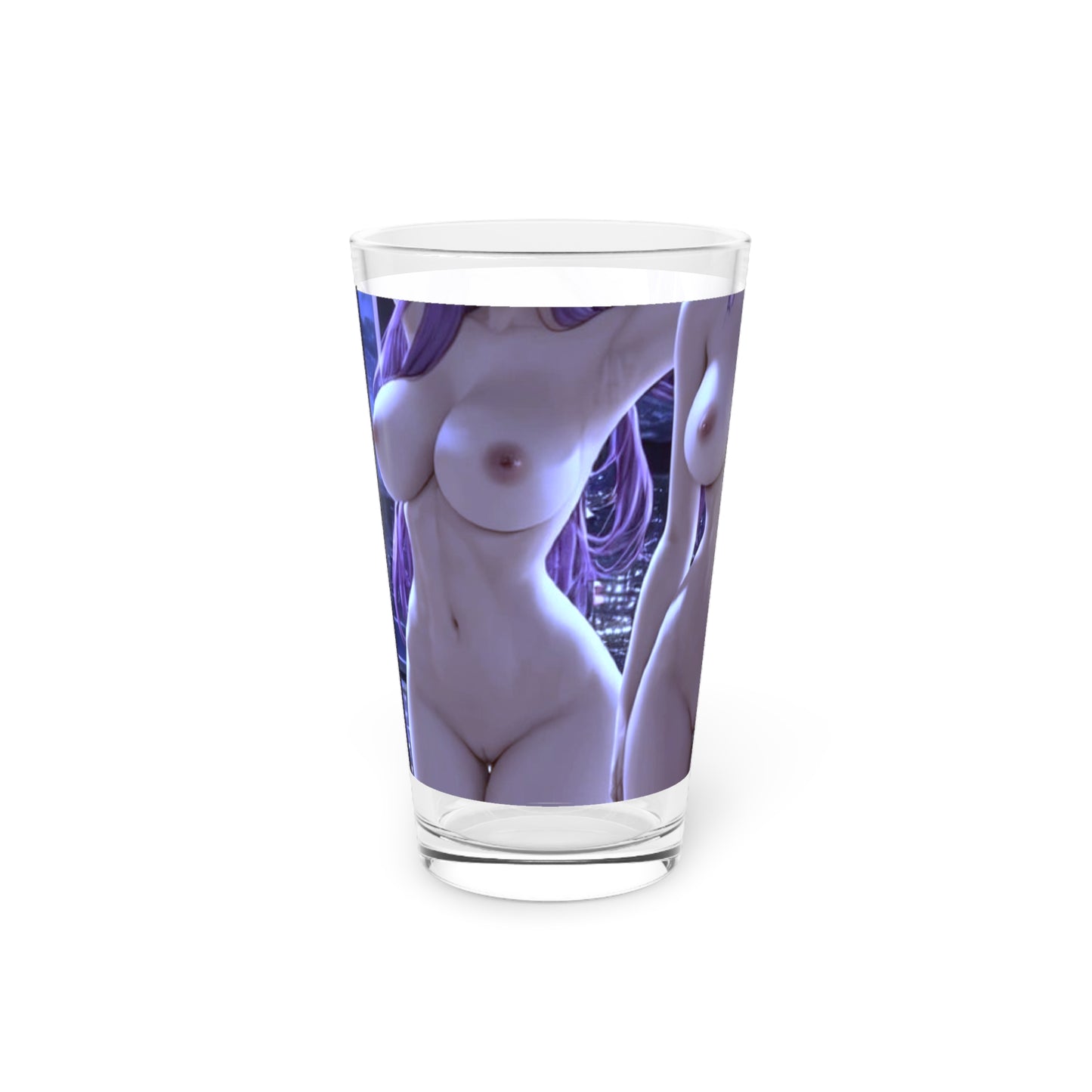 Pint Glass, 16oz - Three Sexy Seductresses